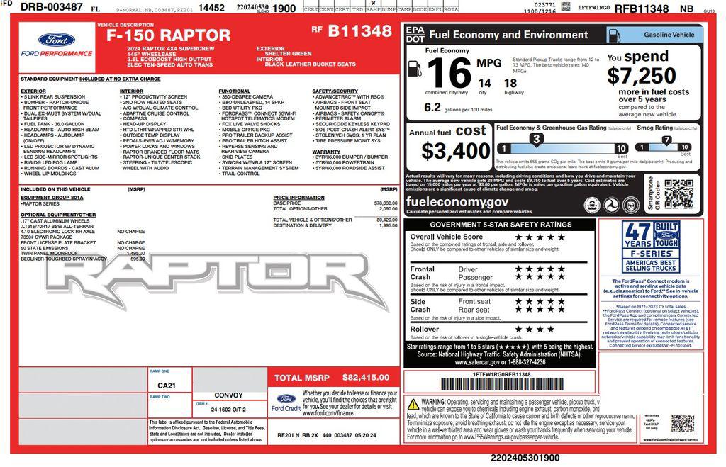 FORD F-150 RAPTOR - 4