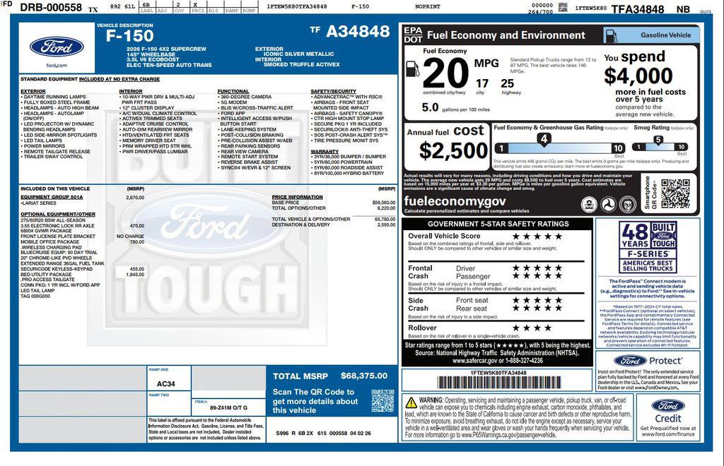FORD F-150 LARIAT - 4