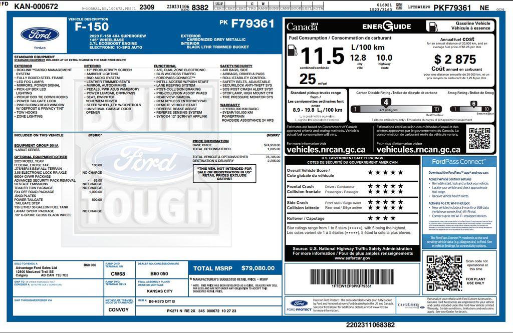 FORD F-150 LARIAT - 2