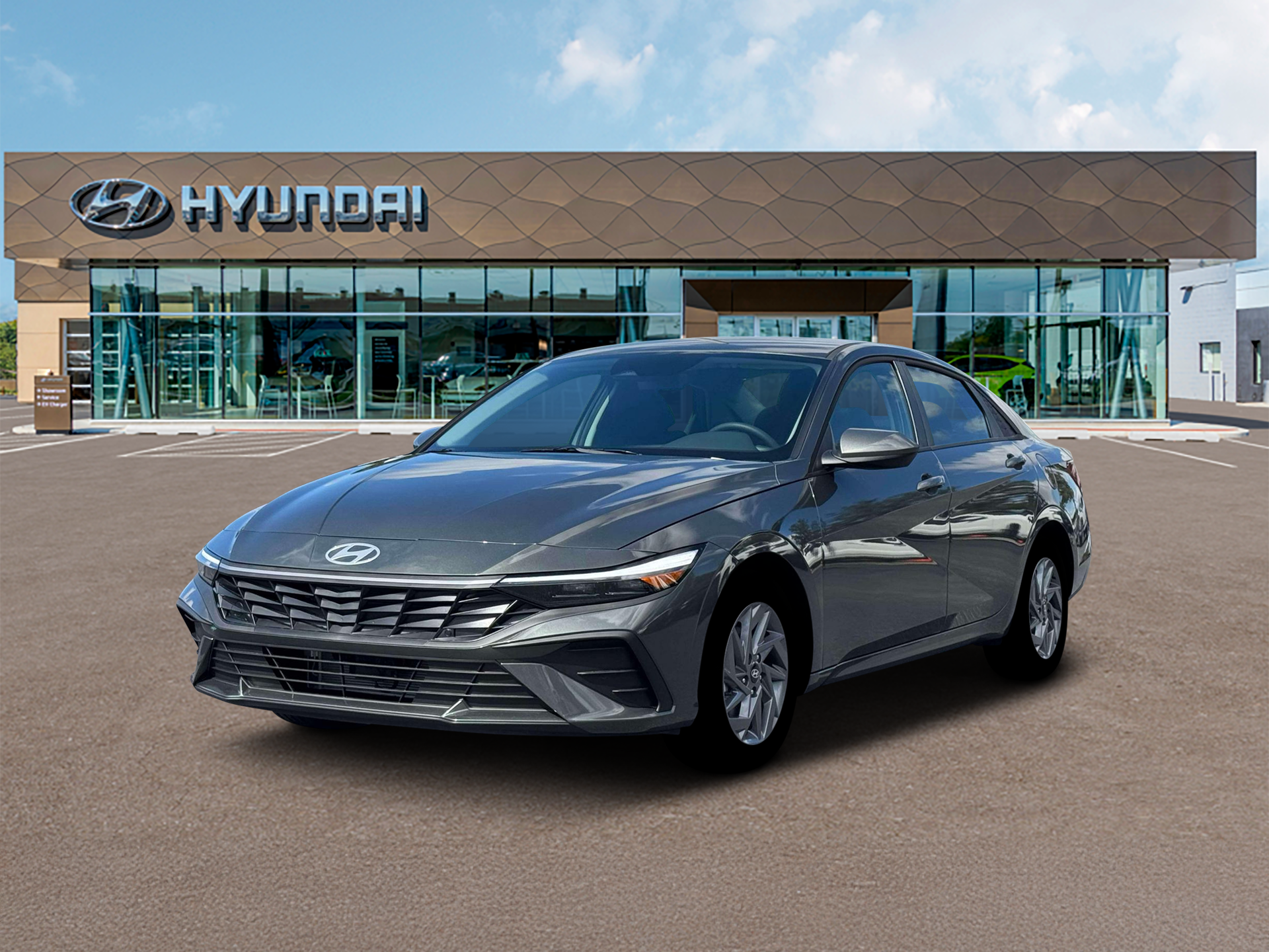 New 2026 Hyundai ELANTRA HEV Blue