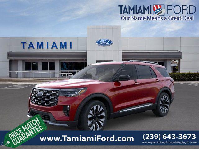 New 2026 Ford Explorer Platinum