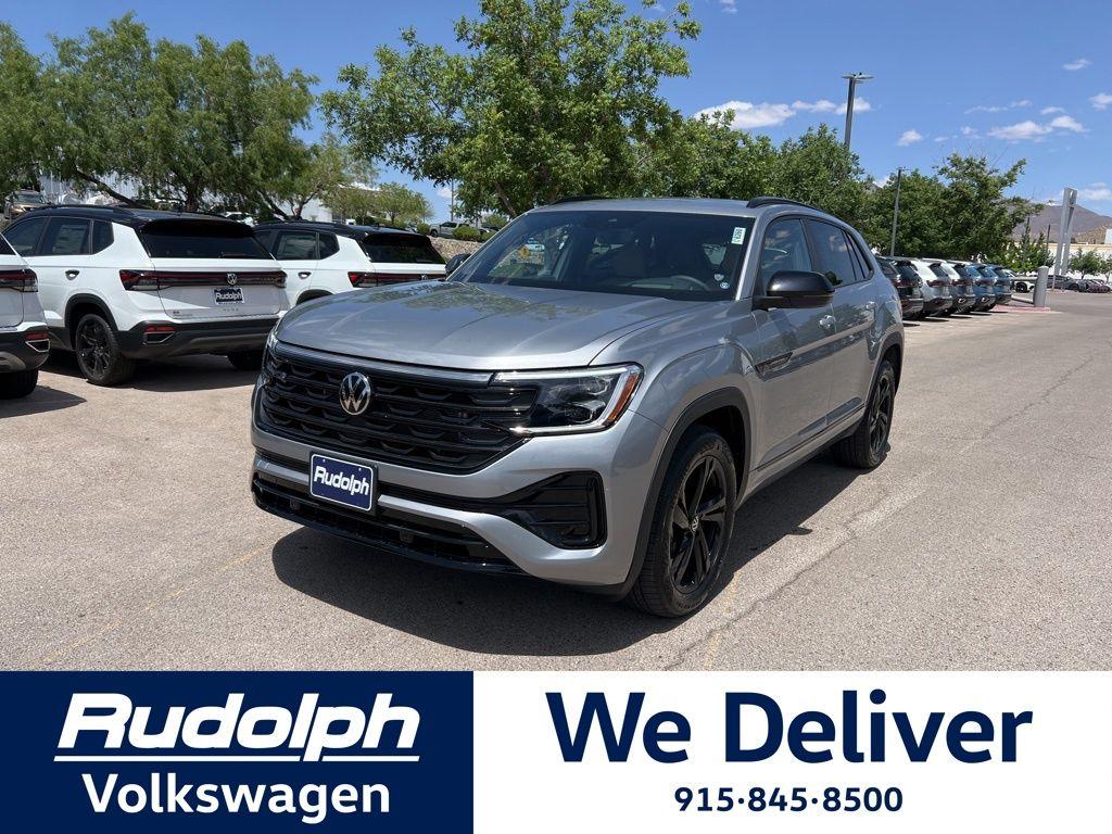 New 2026 Volkswagen Atlas Cross Sport 2.0T SEL R-Line Black