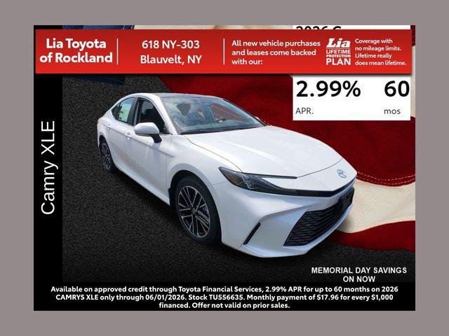 New 2026 Toyota Camry XLE