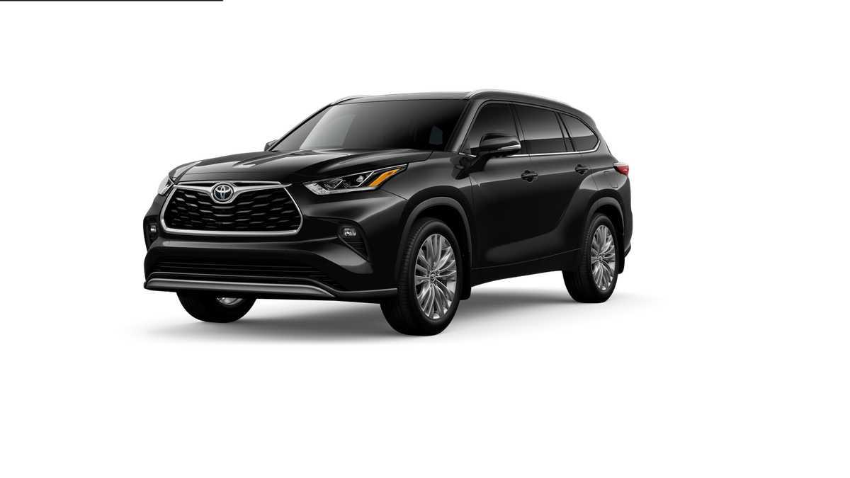 New 2026 Toyota Highlander Platinum