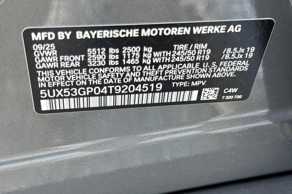 2026 BMW X3 30 XDRIVE 缩略图 19