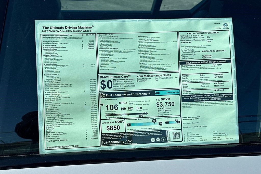 2027 BMW I5 EDRIVE40 缩略图 29