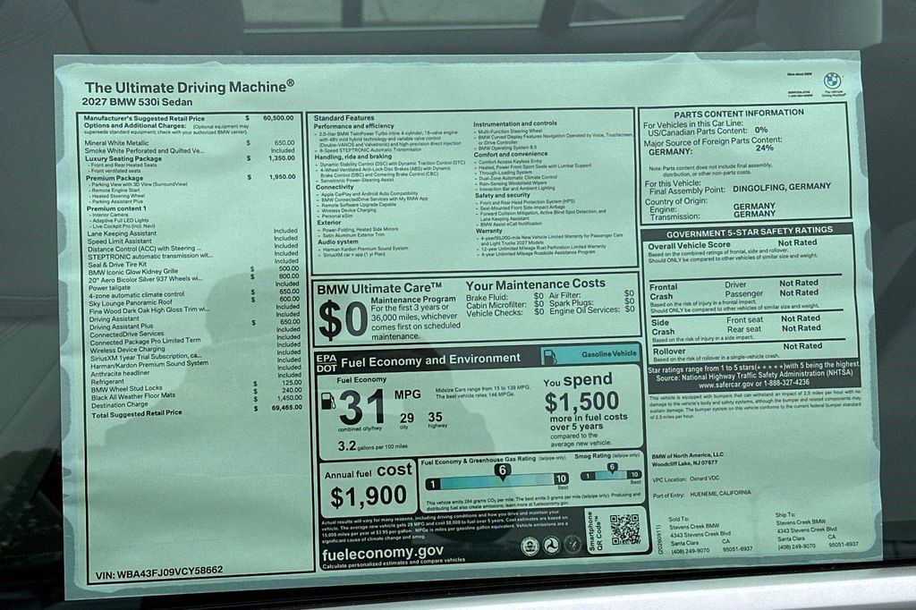 صورة مصغرة 29 لـ 2027 BMW 530 I