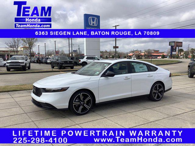 New 2026 Honda Accord Hybrid Sport