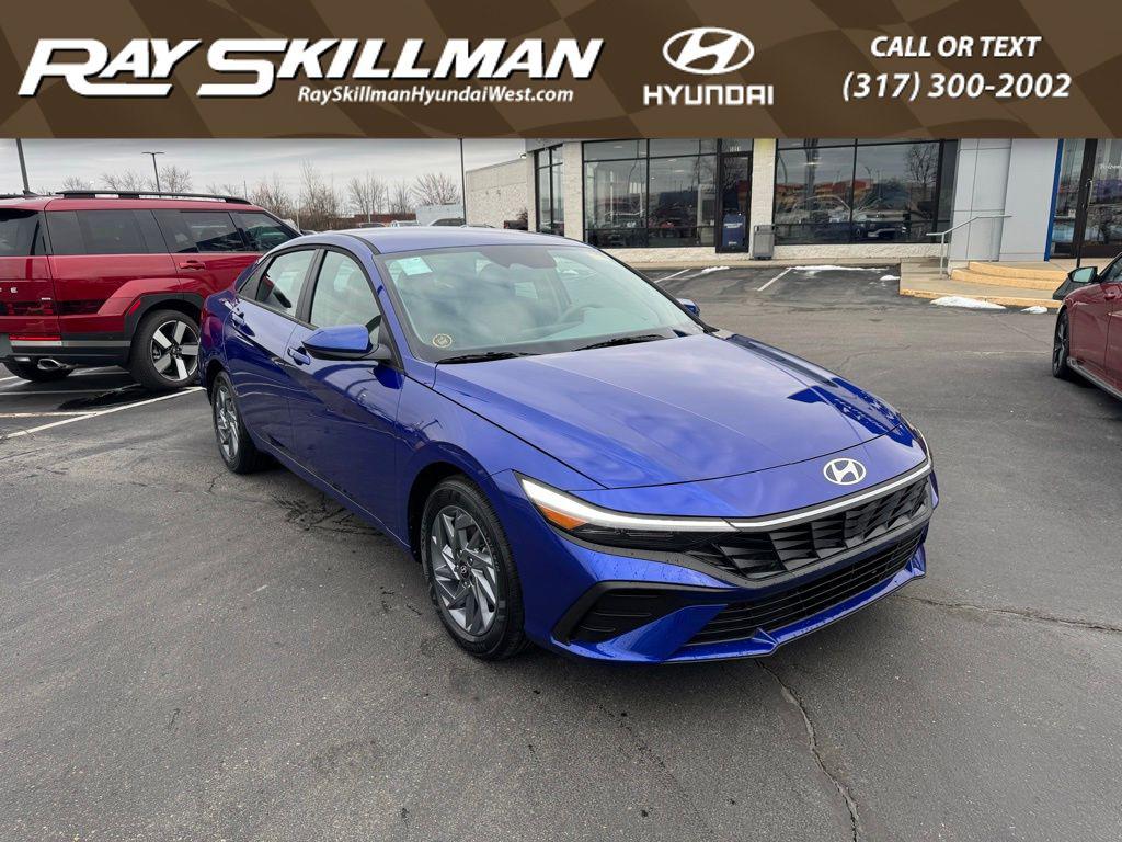 New 2026 Hyundai ELANTRA HEV Blue