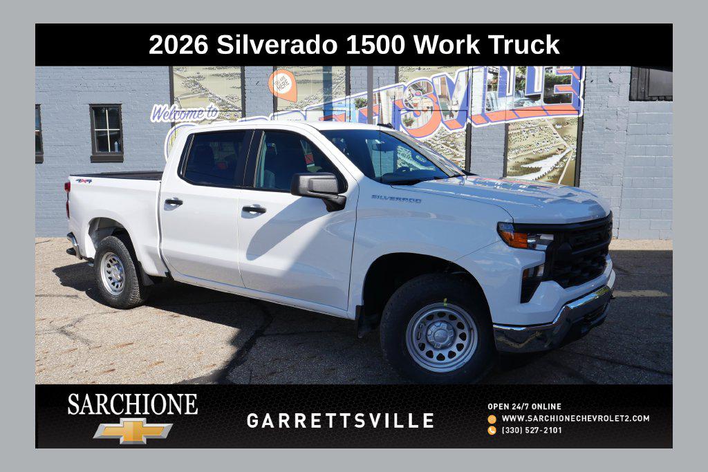 New 2026 Chevrolet Silverado 1500 WT