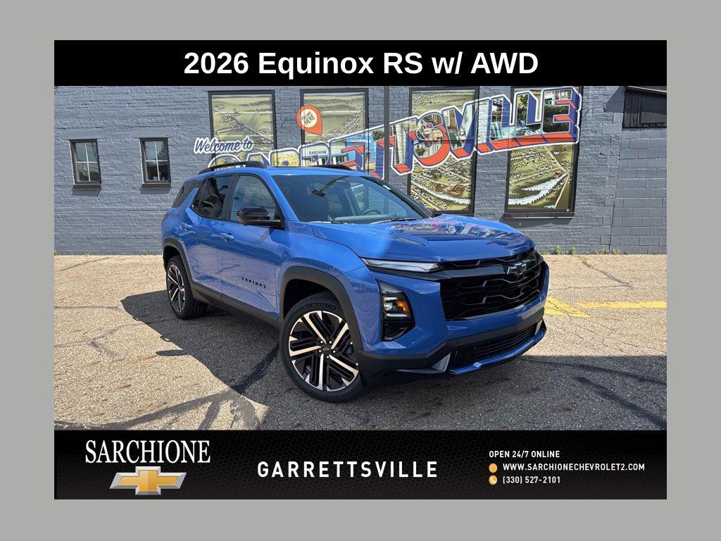 New 2026 Chevrolet Equinox AWD RS
