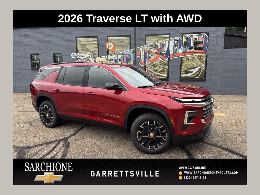 New 2026 Chevrolet Traverse LT