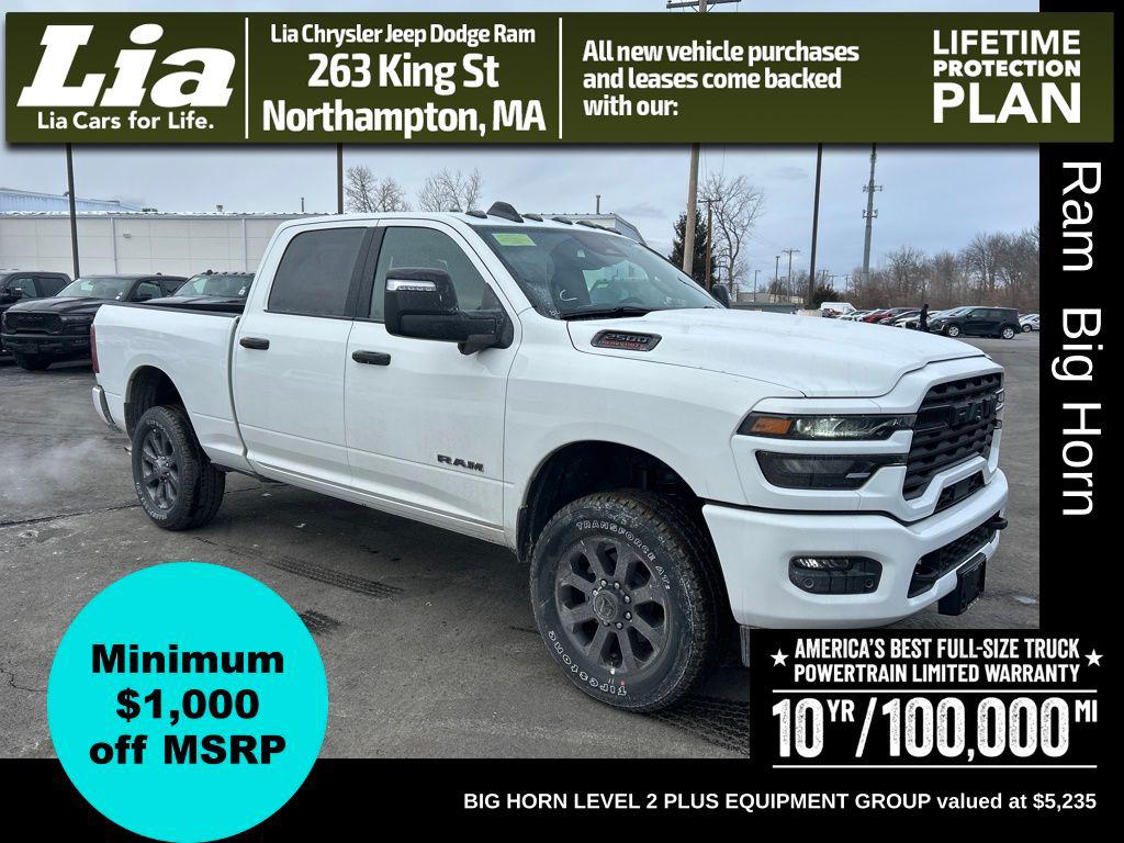 New 2026 RAM 2500 Big Horn Crew Cab 4x4 6'4' Box