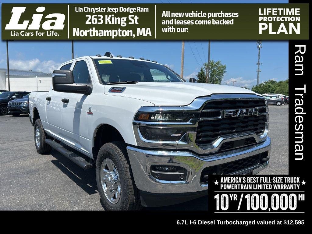 New 2025 RAM 2500 Tradesman Crew Cab 4x4 6'4' Box