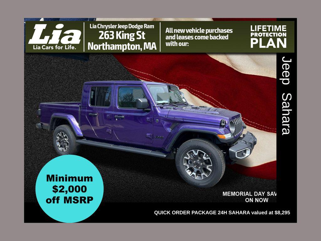 New 2026 Jeep Gladiator Sahara 4x4