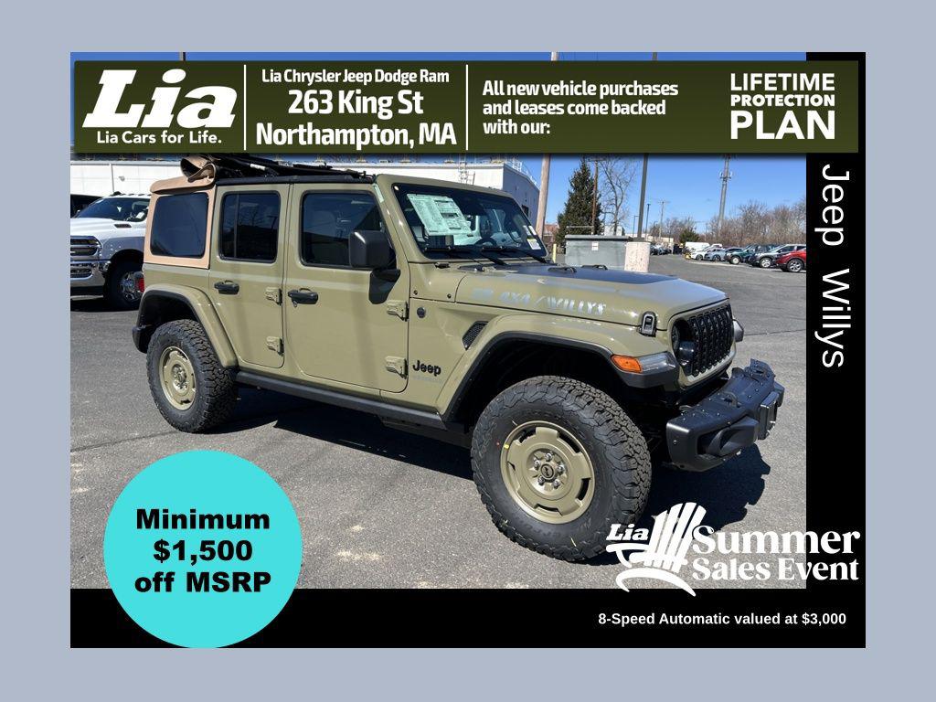 New 2026 Jeep Wrangler Willys