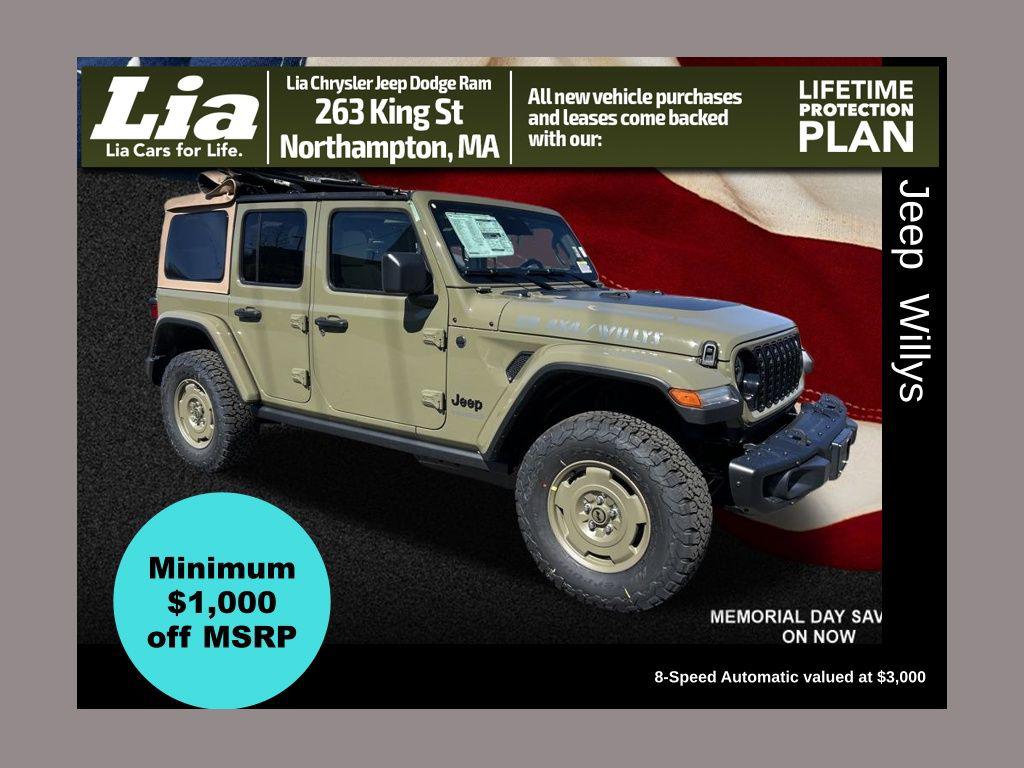 New 2026 Jeep Wrangler Willys