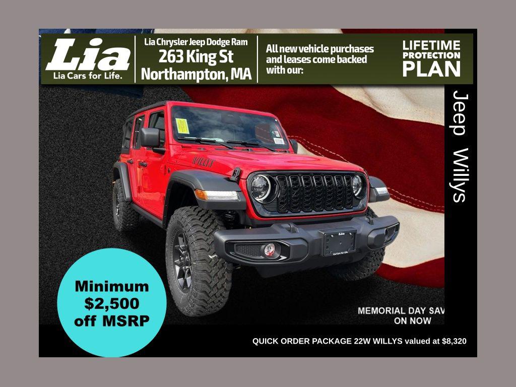 New 2026 Jeep Wrangler Willys