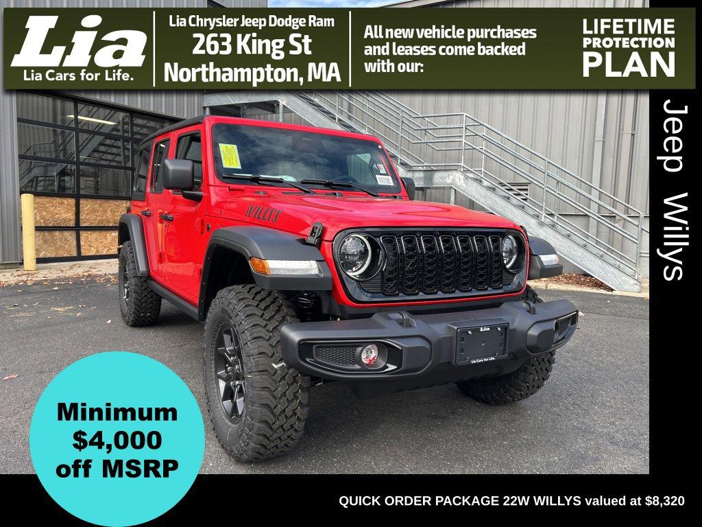 New 2026 Jeep Wrangler Willys