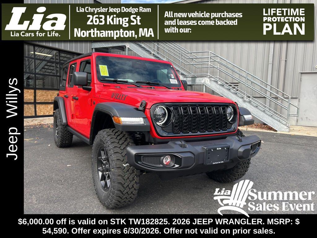 New 2026 Jeep Wrangler Willys