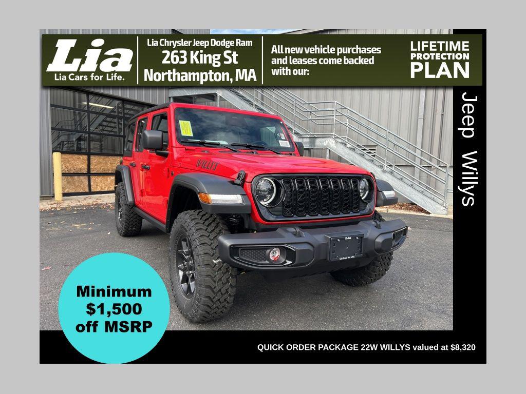New 2026 Jeep Wrangler Willys