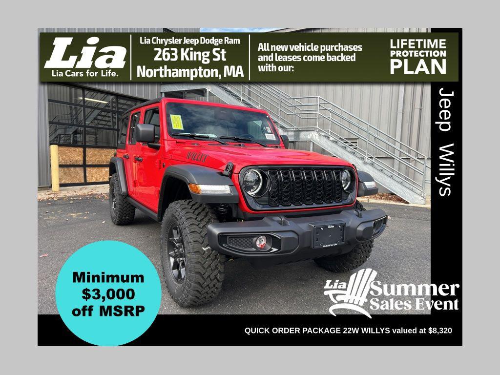 New 2026 Jeep Wrangler Willys
