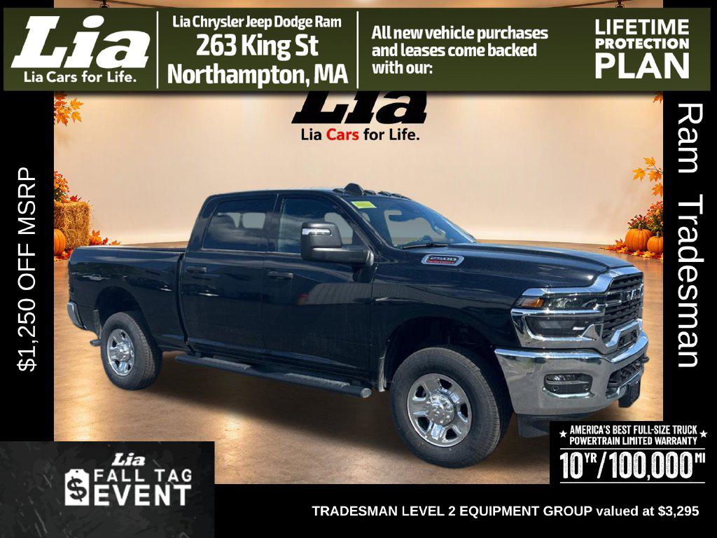 New 2026 RAM 2500 Tradesman Crew Cab 4x4 6'4' Box