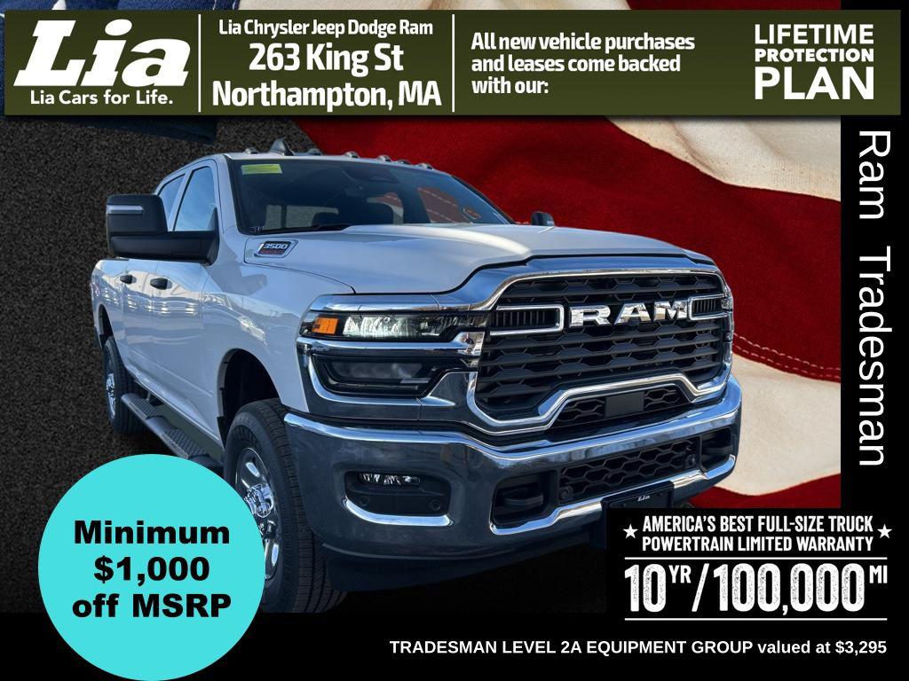 New 2026 RAM 3500 Tradesman Crew Cab 4x4 6'4' Box