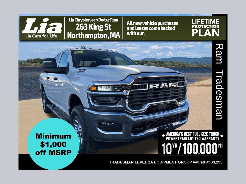 New 2026 RAM 3500 Tradesman Crew Cab 4x4 6'4' Box