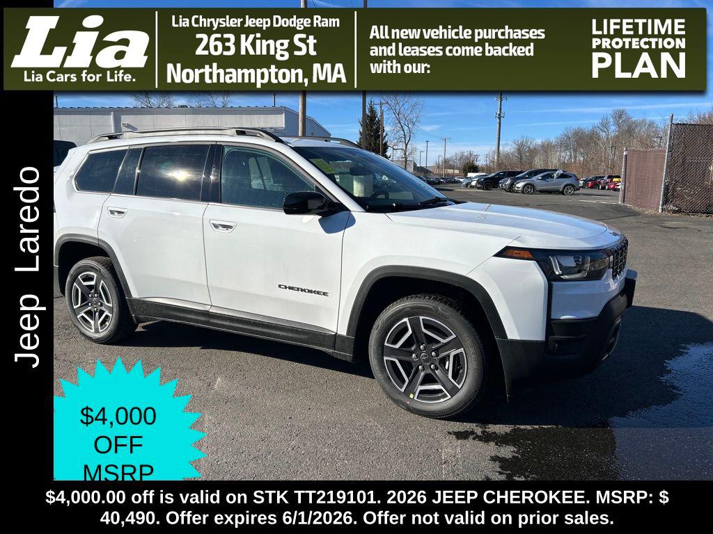 New 2026 Jeep Cherokee Laredo 4x4