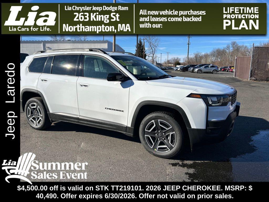 New 2026 Jeep Cherokee Laredo 4x4