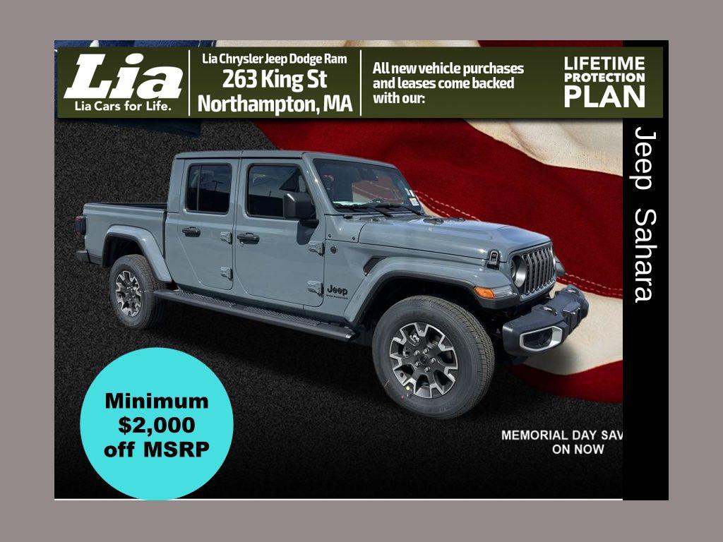 New 2026 Jeep Gladiator Sahara 4x4