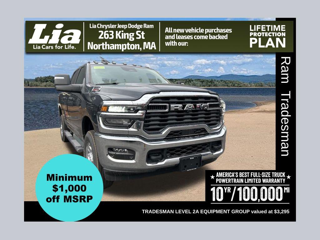 New 2026 RAM 3500 Tradesman Crew Cab 4x4 6'4' Box