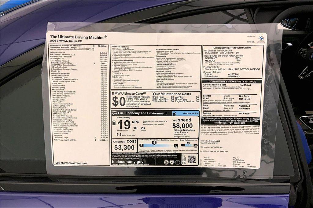 2026 BMW M2 CS 缩略图 12