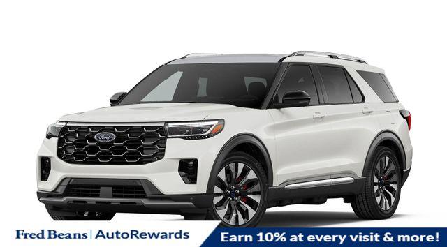 New 2026 Ford Explorer Platinum