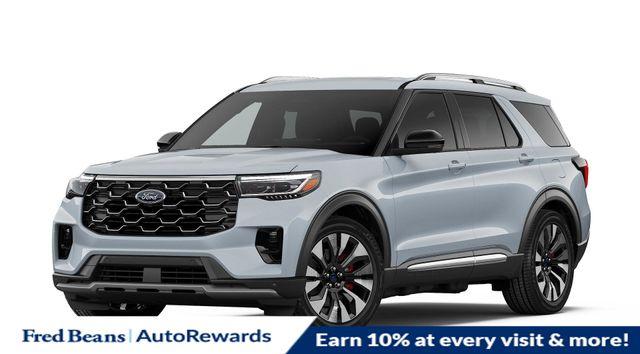 New 2026 Ford Explorer Platinum