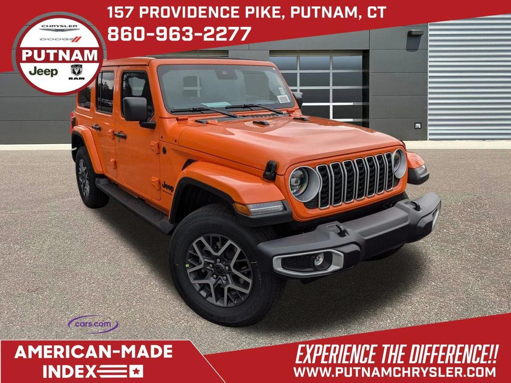 New 2025 Jeep Wrangler 4-Door Sahara 4x4