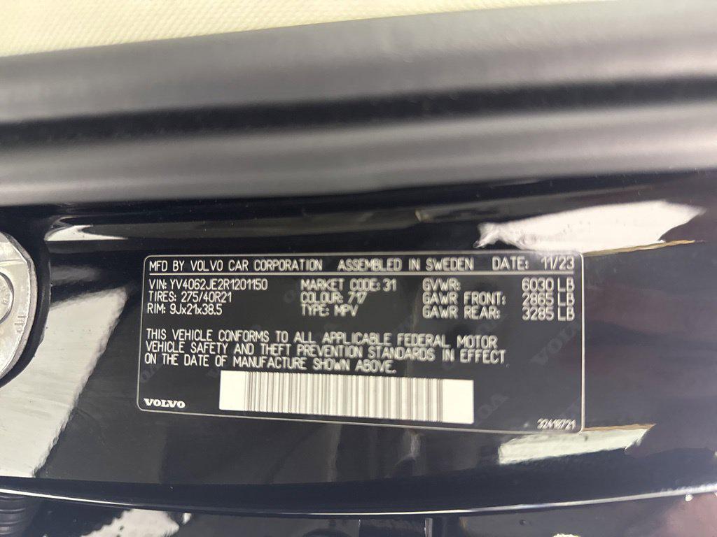 2024 Volvo XC90 B6 PLUS BRIGHT THEME 6-SEATER — фото 9