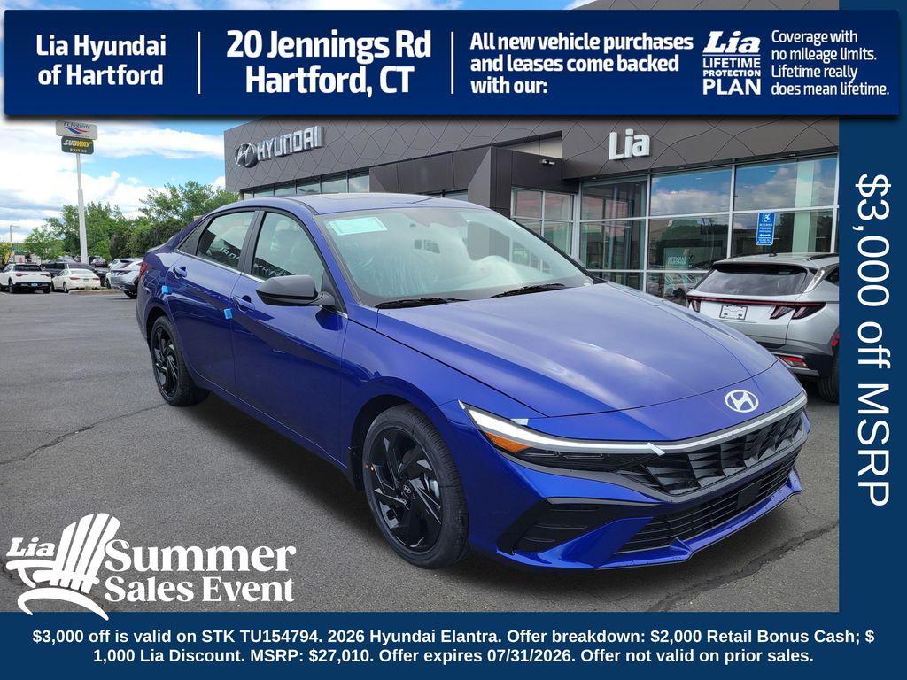 New 2026 Hyundai ELANTRA Sport