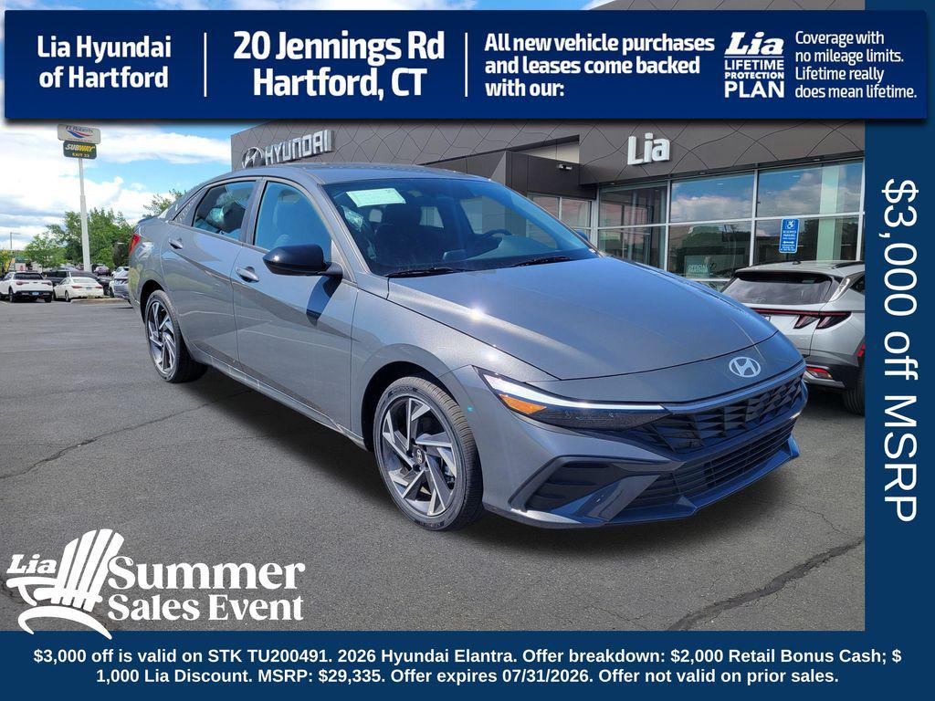 New 2026 Hyundai ELANTRA HEV SEL Sport