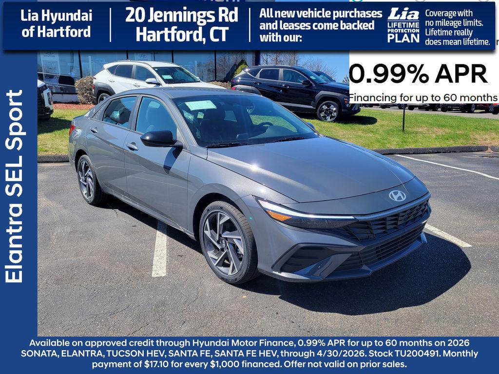 New 2026 Hyundai ELANTRA HEV SEL Sport