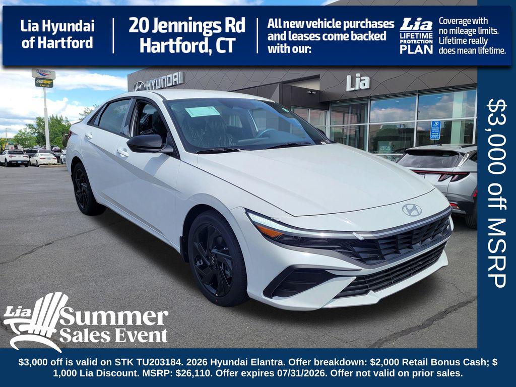 New 2026 Hyundai ELANTRA Sport