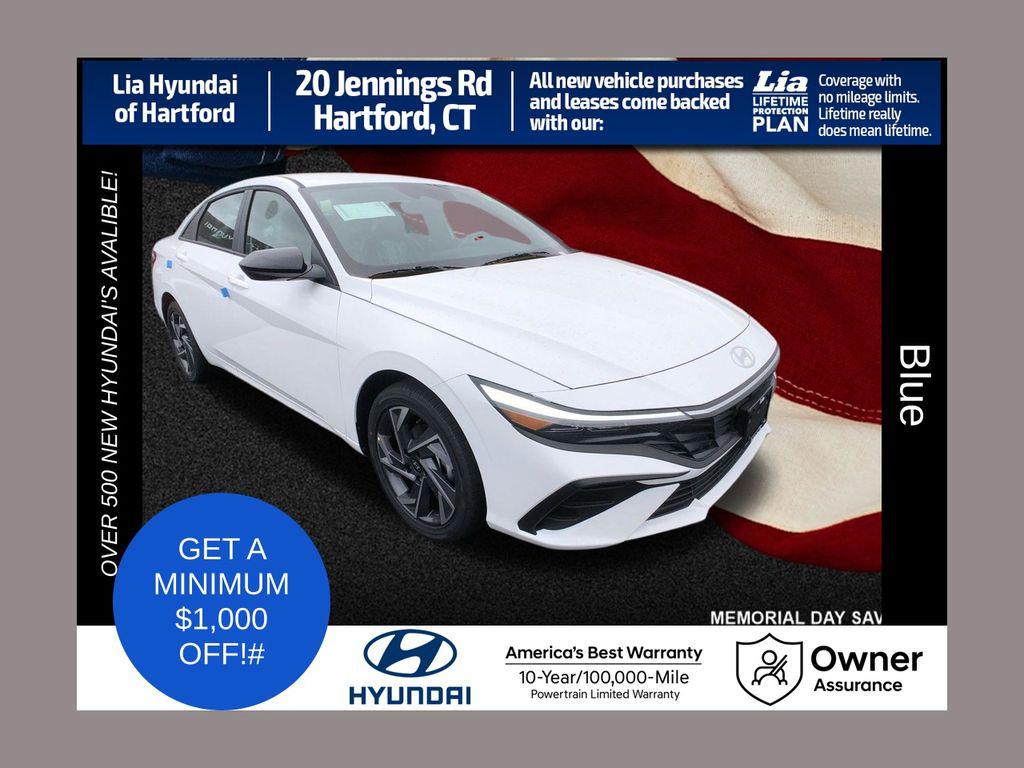 New 2026 Hyundai ELANTRA HEV Blue