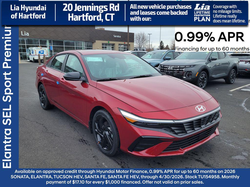 New 2026 Hyundai ELANTRA Sport