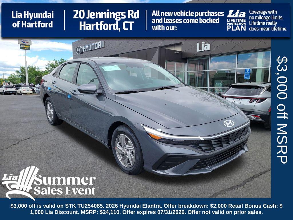 New 2026 Hyundai ELANTRA SE