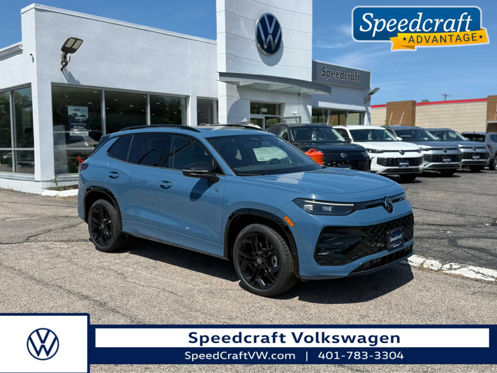 New 2026 Volkswagen Tiguan SE R-Line Black