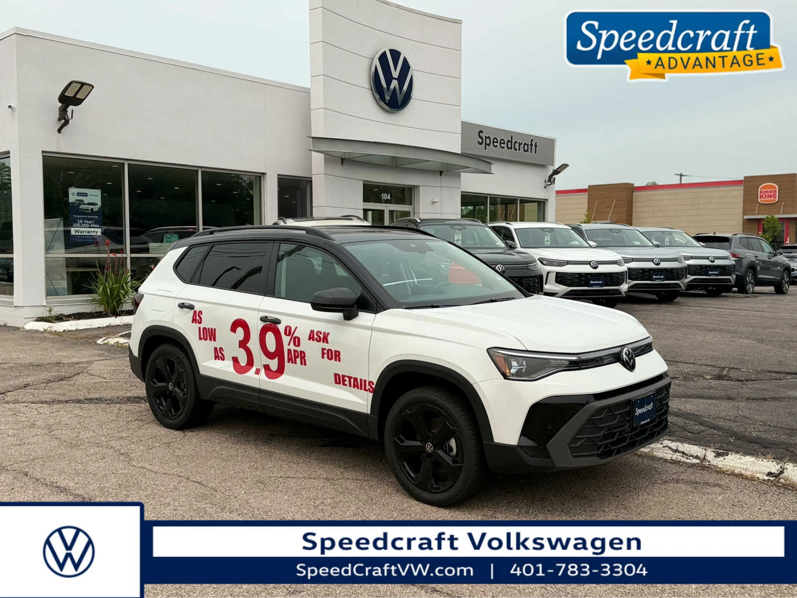 New 2026 Volkswagen Taos SE Black