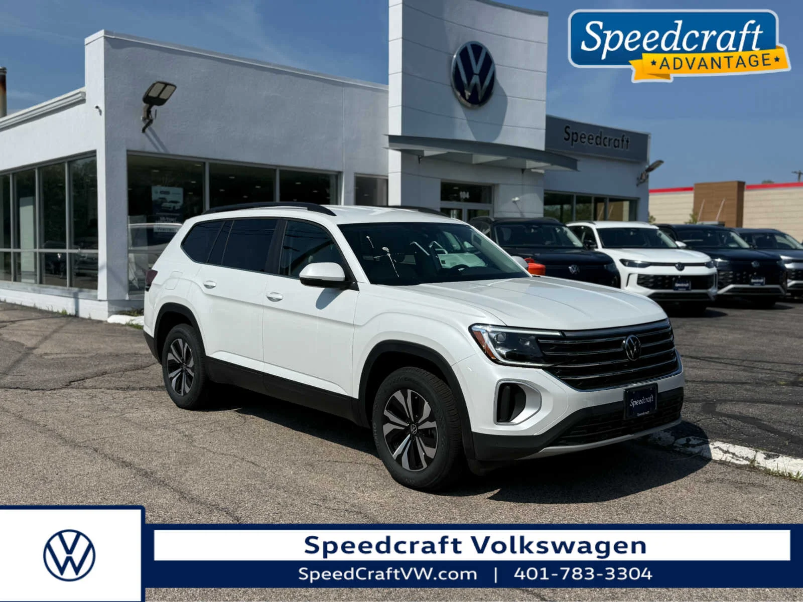 New 2026 Volkswagen Atlas 2.0T SE
