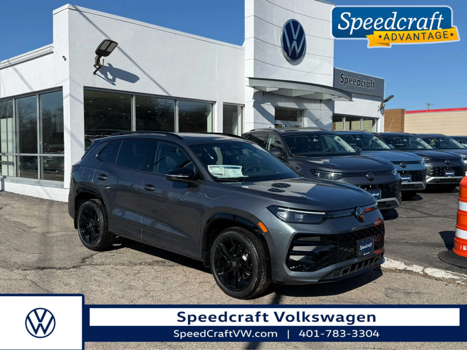 New 2026 Volkswagen Tiguan SE R-Line Black