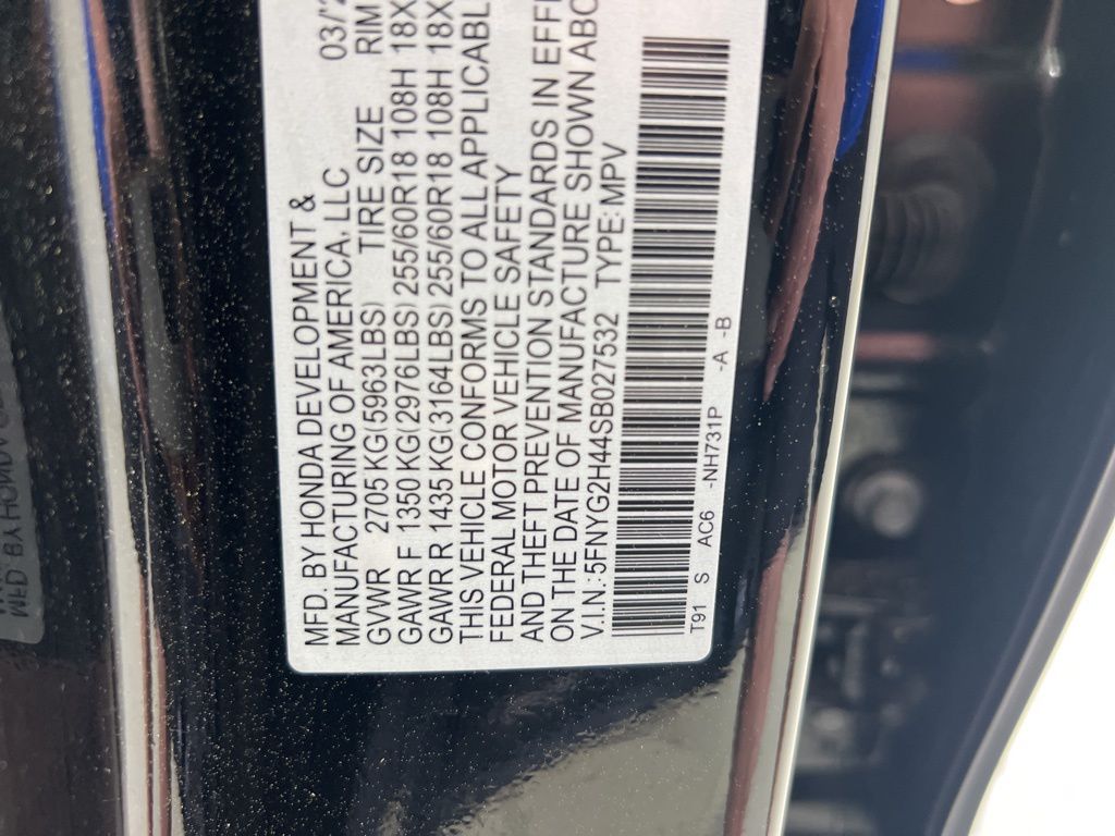 2025 Honda PILOT EX-L 缩略图 31